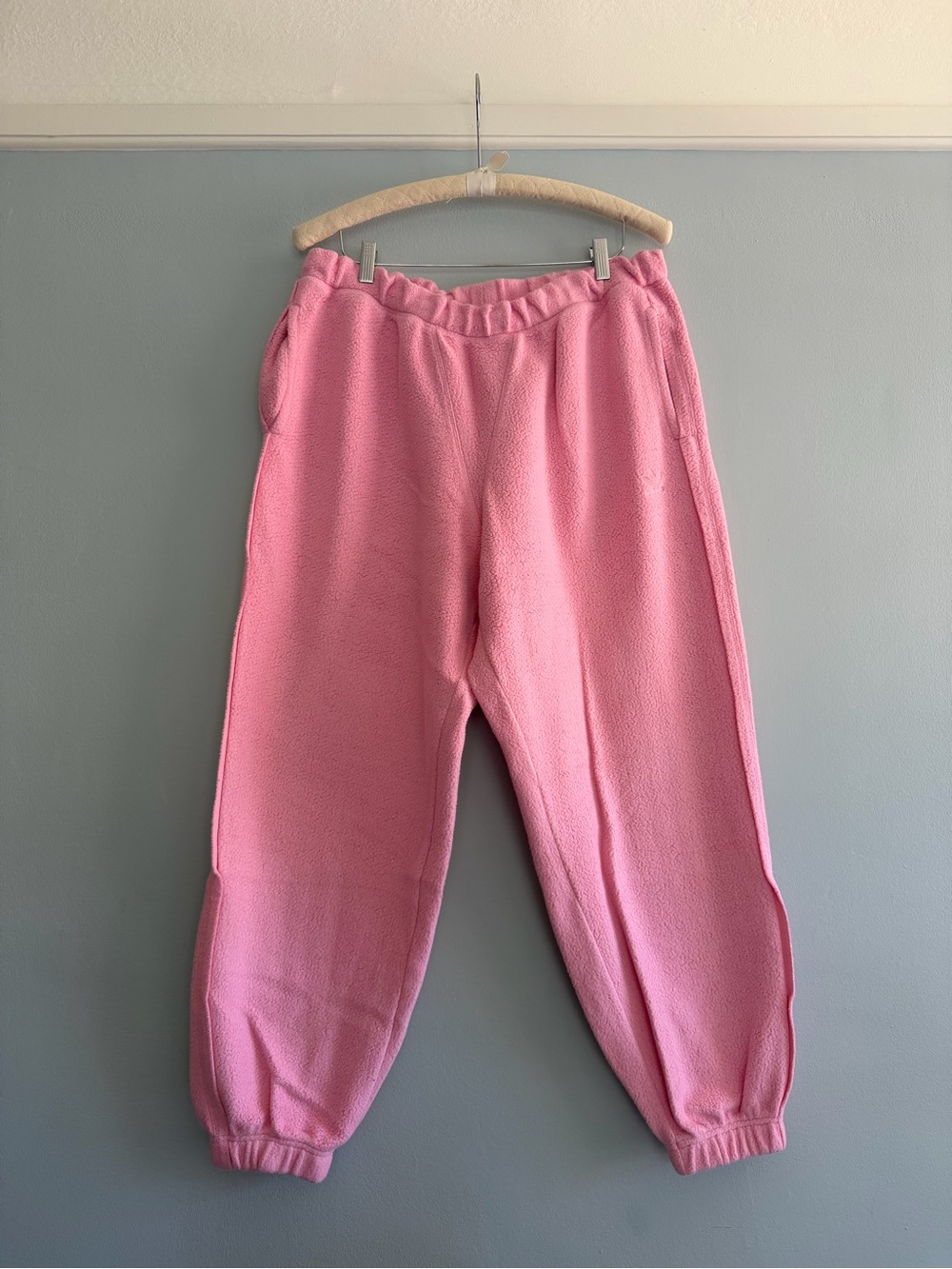 Like New - Adidas Pink Fleece Sweatpants (XL)